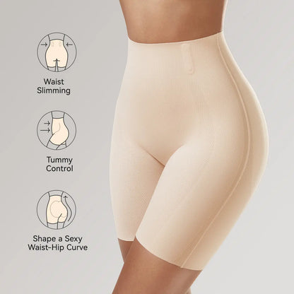 Tummy Control Shapewear Shorts for Women Seamless High Waist Body Shaper