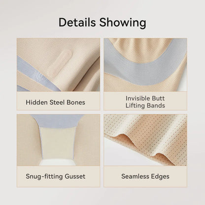 Tummy Control Shapewear Shorts for Women Seamless High Waist Body Shaper