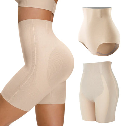 Tummy Control Shapewear Shorts for Women Seamless High Waist Body Shaper