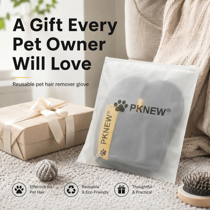 80% OFF TODAY🔥:PKNEW® 🎁Electrostatic Pet Hair Removal Glove – Lifts Embedded Fur in Seconds, Reusable & Washable, Works on Sofas, Clothes & Cars🎁