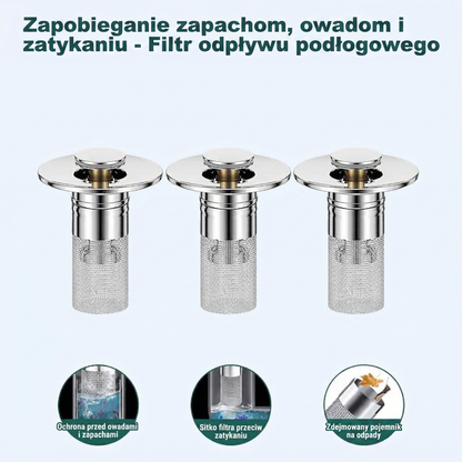 💦 Az akció utolsó napja – 49% kedvezmény💦 Nyitható lefolyószűrő – 💦 Megszünteti a kellemetlen szagokat és megakadályozza a dugulást💦