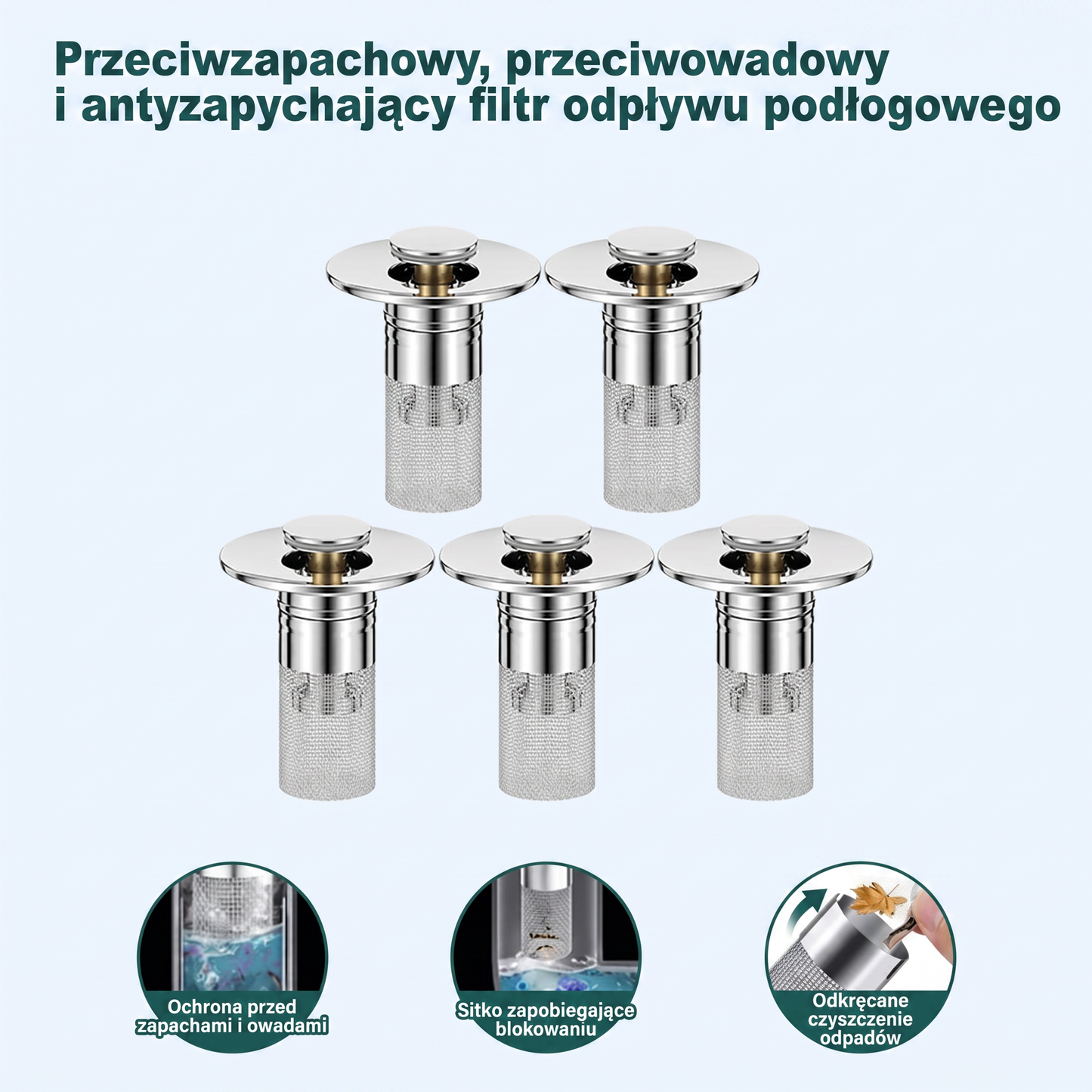 💦 Az akció utolsó napja – 49% kedvezmény💦 Nyitható lefolyószűrő – 💦 Megszünteti a kellemetlen szagokat és megakadályozza a dugulást💦