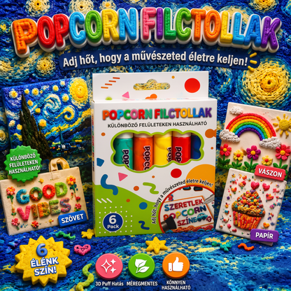 Ma 50% kedvezménnyel 🔥 | PKNEW® 3D dombornyomó művészeti toll💙 – változtassa a hétköznapi rajzokat lenyűgöző térbeli alkotásokká 🎨
