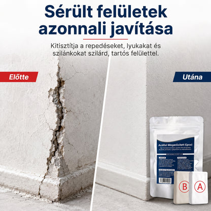 PKNEW® Acélerősítésű epoxi javítógyurma  — Univerzális ragasztó fémhez, fához és műanyaghoz❤️‍🔥
