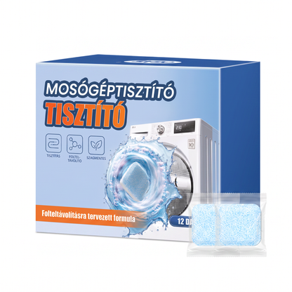 PKNEW®🫧 Mosógéptisztító tabletták🍈 - Segítenek mélyen eltávolítani a lerakódásokat, a mosószermaradványokat és a kellemetlen szagokat bonyolult szétszerelés nélkül 💙