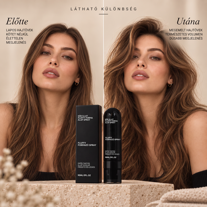 Vitalisys® 🍇Fluffy Hair Shaping Spray – Könnyed, dúsító spray a hajtövek megemeléséért és a természetes mozgásért, őszibarack illattal 💎
