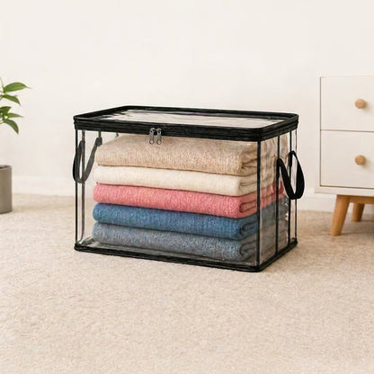 ⏰🔥LIMITED TIME 40% OFF! 🏠 Transparent Large-Capacity Dustproof & Moisture-Proof Storage Bag – Perfect for Clothes, Toys, Books & More ✨-Navalonixcosh®