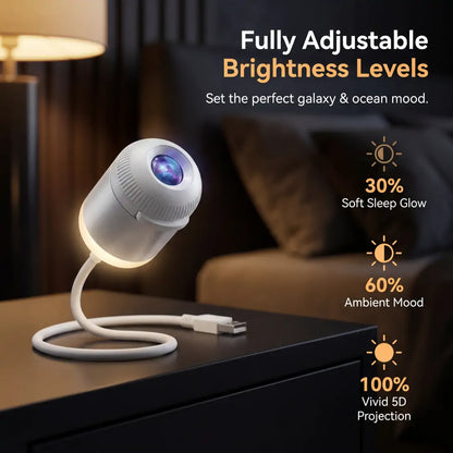 PKNEW® 🍊NEXT-GEN SMART PROJECTION HD Smart Dynamic 5D Holographic Night Light Projector💫