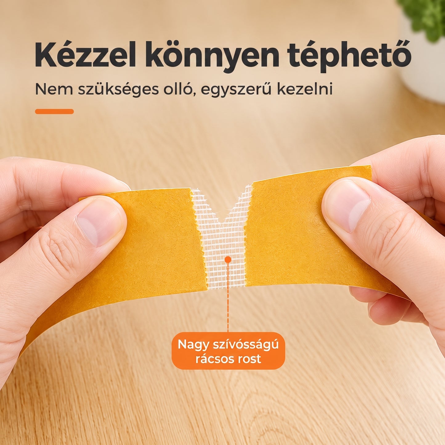 PKNEW® Nagy teherbírású kétoldalas ragasztószalag, erős tapadás, vízálló és eltávolítható, nyom nélkül, ideális szőnyeghez, tapétához, lufikhoz és otthoni használatra 🥹