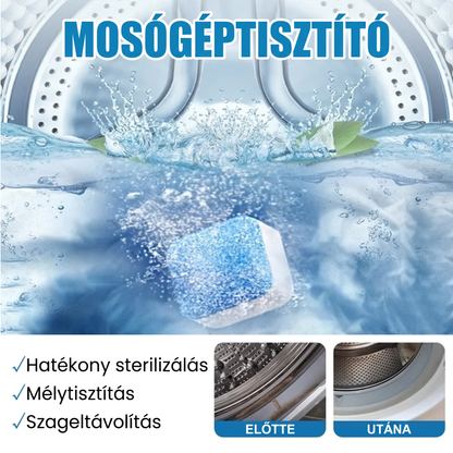 PKNEW®🫧 Mosógéptisztító tabletták🍈 - Segítenek mélyen eltávolítani a lerakódásokat, a mosószermaradványokat és a kellemetlen szagokat bonyolult szétszerelés nélkül 💙