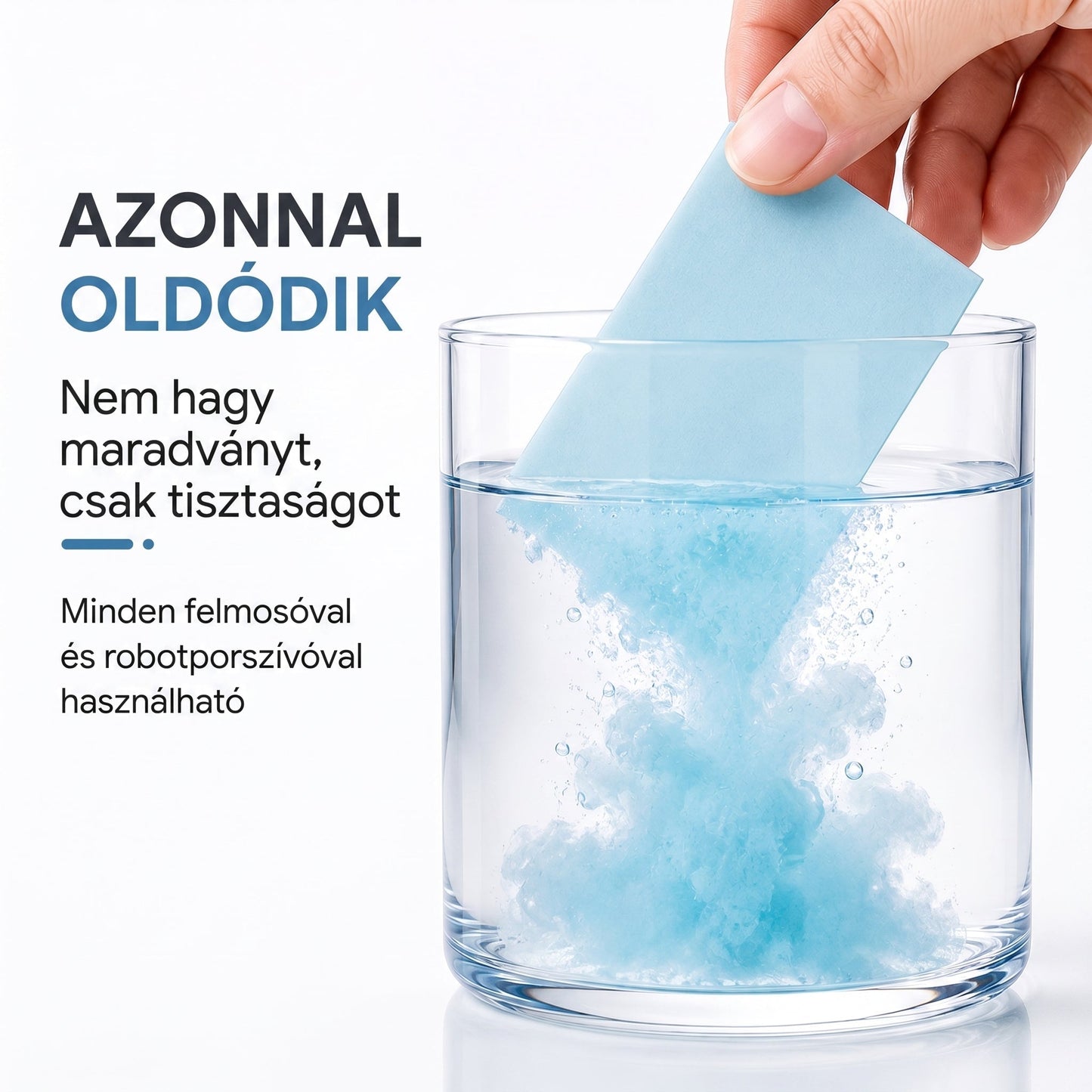 PKNEW®🌊 Oldódó tisztító tabletták 💧– Többfelületű tisztítószer keményfához, laminált padlóhoz, csempe- és lakóautó-falakhoz. Antibakteriális, szagtalanító és ápoló hatás 💕