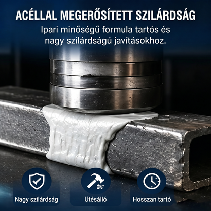 PKNEW® Acélerősítésű epoxi javítógyurma  — Univerzális ragasztó fémhez, fához és műanyaghoz❤️‍🔥