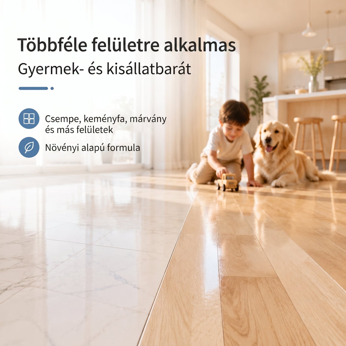 PKNEW®🌊 Oldódó tisztító tabletták 💧– Többfelületű tisztítószer keményfához, laminált padlóhoz, csempe- és lakóautó-falakhoz. Antibakteriális, szagtalanító és ápoló hatás 💕