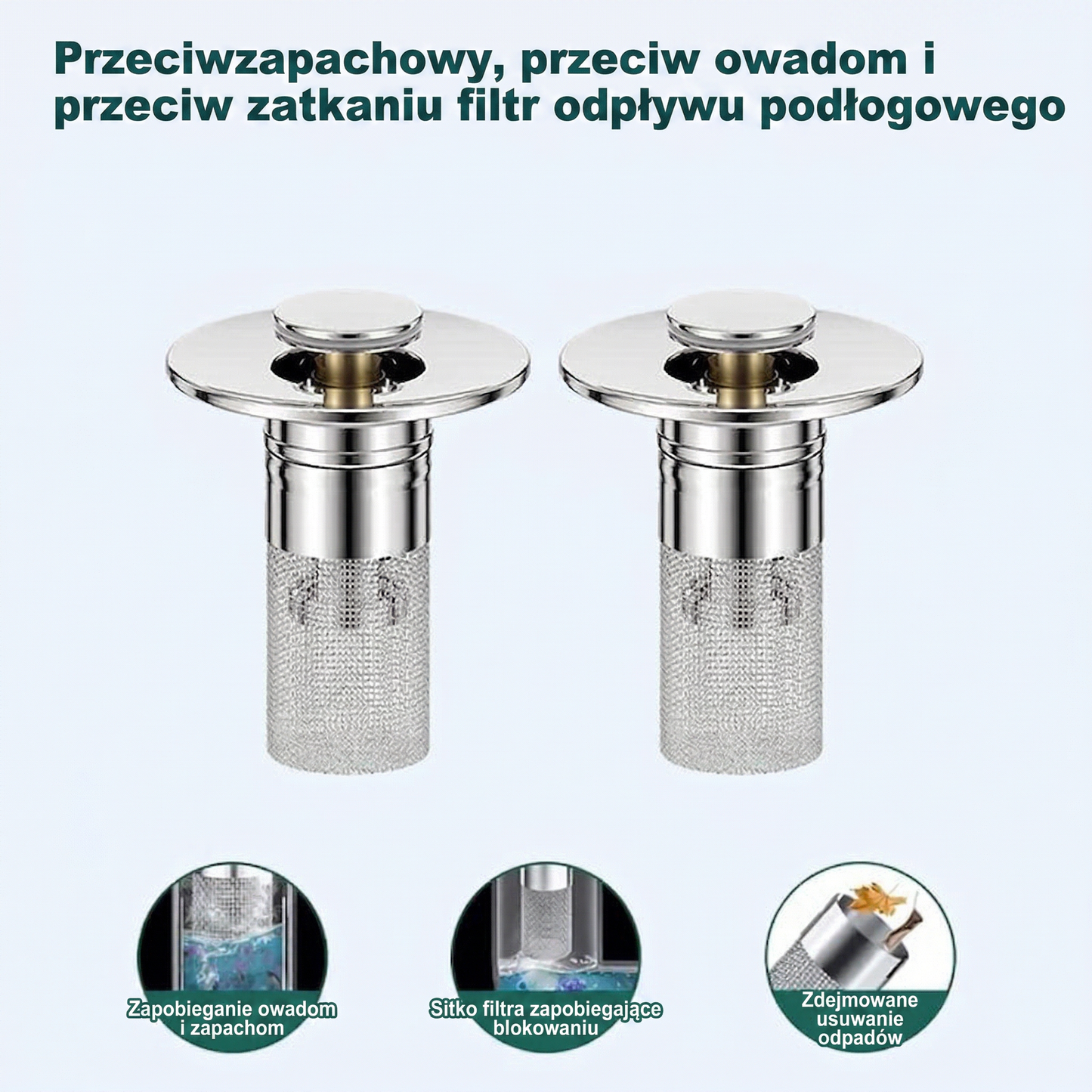 💦 Az akció utolsó napja – 49% kedvezmény💦 Nyitható lefolyószűrő – 💦 Megszünteti a kellemetlen szagokat és megakadályozza a dugulást💦