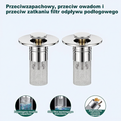 💦 Az akció utolsó napja – 49% kedvezmény💦 Nyitható lefolyószűrő – 💦 Megszünteti a kellemetlen szagokat és megakadályozza a dugulást💦