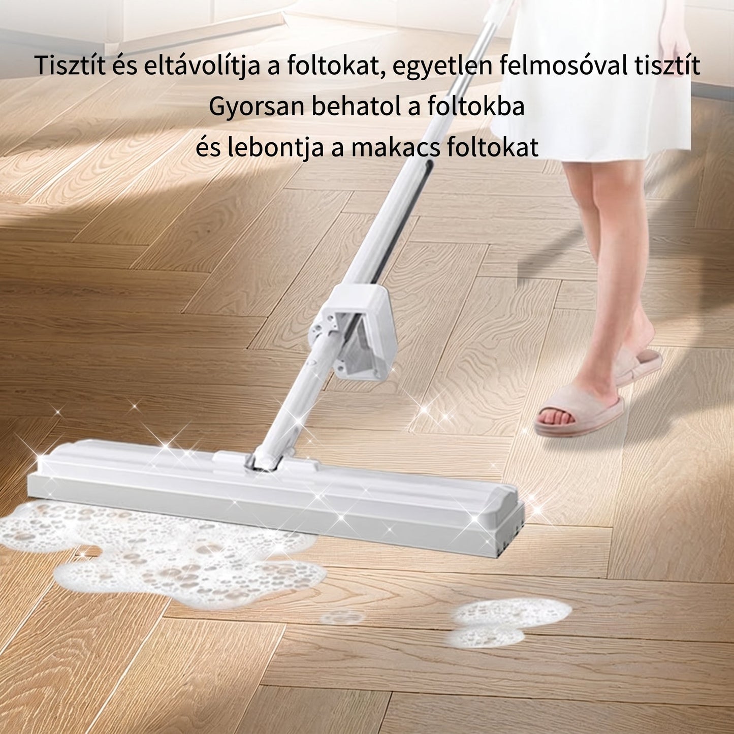 PKNEW®🌊 Oldódó tisztító tabletták 💧– Többfelületű tisztítószer keményfához, laminált padlóhoz, csempe- és lakóautó-falakhoz. Antibakteriális, szagtalanító és ápoló hatás 💕