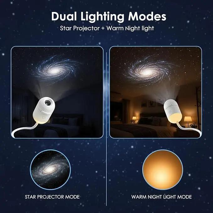 PKNEW® 🍊NEXT-GEN SMART PROJECTION HD Smart Dynamic 5D Holographic Night Light Projector💫
