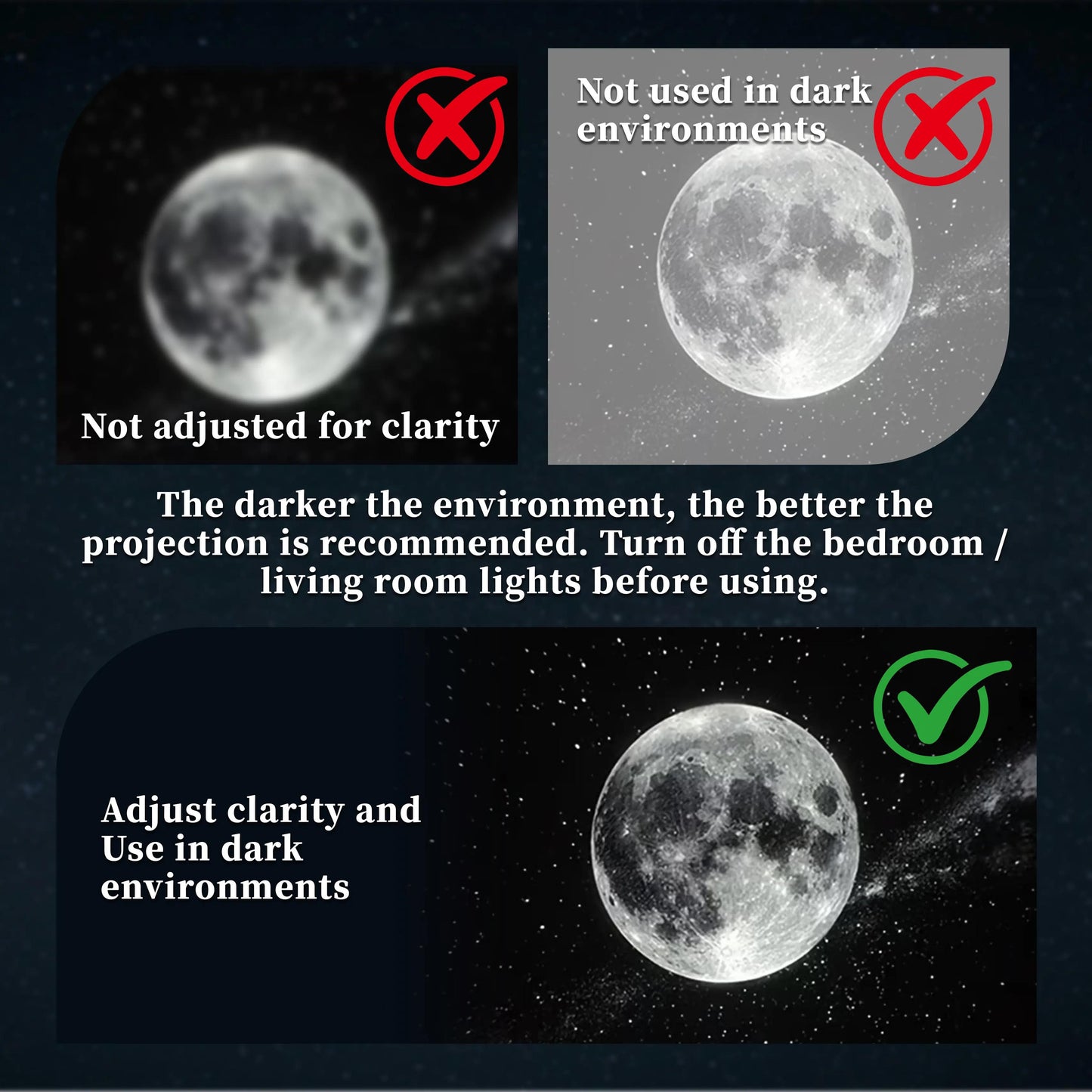 PKNEW® 🍊NEXT-GEN SMART PROJECTION HD Smart Dynamic 5D Holographic Night Light Projector💫