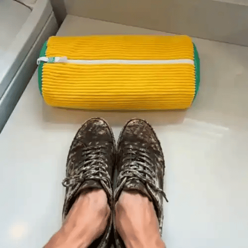 PKNEW®🍈 360° Žinylkový Prací Sáček na Boty👟 – Jemnější praní bez ručního drhnutí, se skrytým zipem pro tenisky, sportovní a dětskou obuv 💕